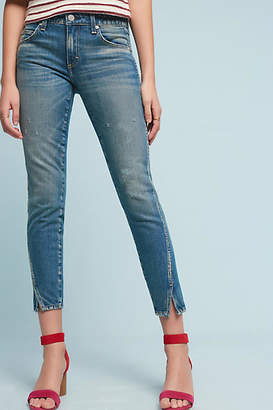 Amo Twist Mid-Rise Skinny Cropped Jeans