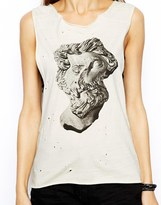 Thumbnail for your product : Your Eyes Lie Abstract Tank Top
