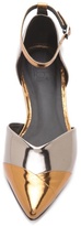 Thumbnail for your product : Tibi Cody d'Orsay Flats with Ankle Strap