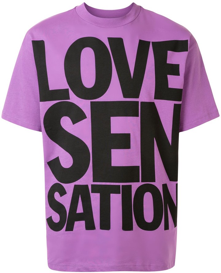 Honey Fucking Dijon Love Sensation print T-shirt - ShopStyle