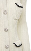 Thumbnail for your product : Self-Portrait Lurex Knit Cotton Blend Mini Dress