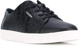 Thumbnail for your product : Calvin Klein logo embossed lace-up sneakers