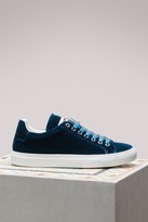 Thumbnail for your product : Jil Sander Satin low top trainers