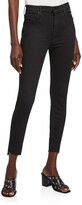 Thumbnail for your product : Mother Stunner Zip Ankle Step Fray Skinny Jeans