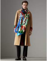 Thumbnail for your product : Burberry Archive Scarf Print Silk Oversized Scarf