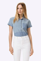 Thumbnail for your product : J Brand Wylie Short Sleeve Shirt in Exist
