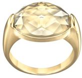 Thumbnail for your product : Swarovski Vanilla Gold-Tone Crystal Ring