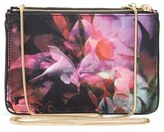 Thumbnail for your product : Ted Baker 'Cascading Floral' Canvas Crossbody Bag