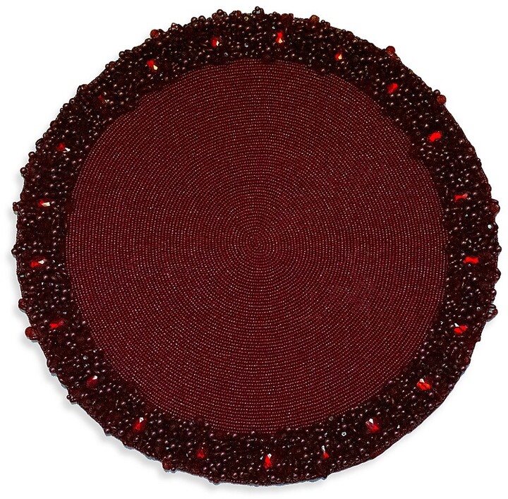 Nomi K HandBeaded Round Placemat ShopStyle