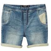 Thumbnail for your product : MANGO Elastic waist denim bermuda shorts