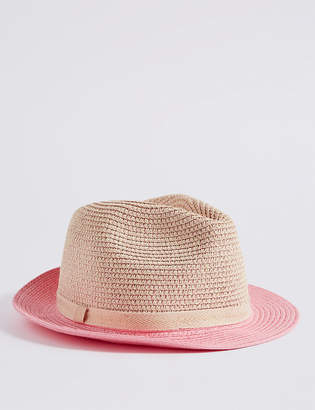 Marks and Spencer Kids’ Metallic Trilby Summer Hat (3 - 14 Years)