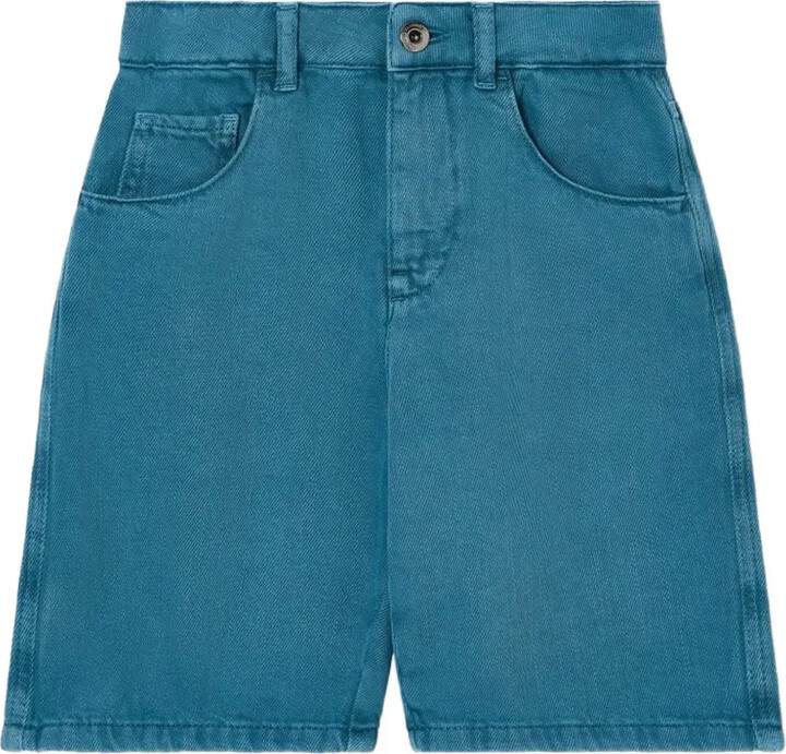 Emporio Armani Kids Five-Pocket-Style Bermuda Shorts