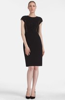 Thumbnail for your product : Lafayette 148 New York 'Filigree Laced Zebra' Sheath Dress