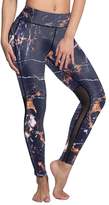 Thumbnail for your product : Hunter Little Women Plus Size Grey Printed Patchwork Mesh Yoga Pants High Waist Fitness Leggings