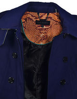 Thumbnail for your product : Steve Madden Women's Colorblock Peacoat Jacket Coat-Purple/Bl ack-$150.00