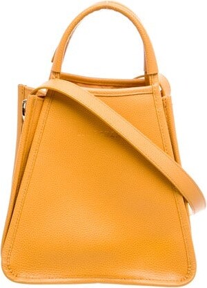 Longchamp Leather Le Foulonné S w/ Strap