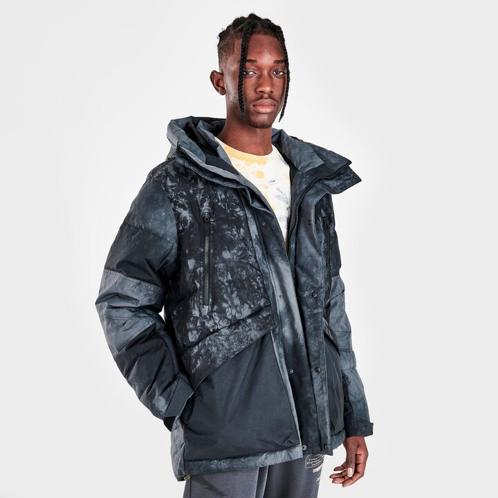 VividYou Mens Warm Full-Zip Standard-fit Hooded Brumal Anorak Jacket Outwear 