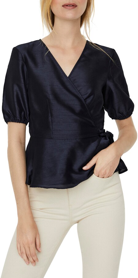 Vero Moda Blue Women's Tops | Shop the world's largest collection of  fashion | ShopStyle