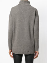 Thumbnail for your product : Iris von Arnim ribbed roll neck jumper