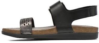 Cobb Hill Women's Rockport Romilly Buckled Sandals In Black - Size Uk 4 / Eu 37