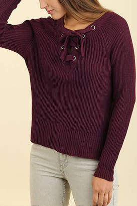 Umgee USA Long Sleeve Sweater