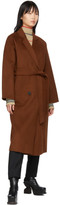Thumbnail for your product : The Loom Brown Wool Double Coat