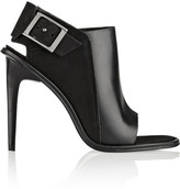 Thumbnail for your product : Tibi Milou leather and nubuck sandals