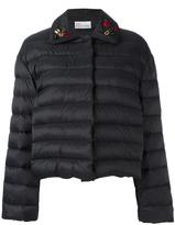 Red Valentino embroidered ladybird puffer kacket