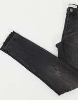 Thumbnail for your product : JDY Jake high rise skinny jean in grey