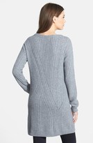 Thumbnail for your product : Nordstrom Novelty Stitch Cashmere Tunic Sweater