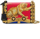 Thumbnail for your product : Versace baroque tiger print handbag