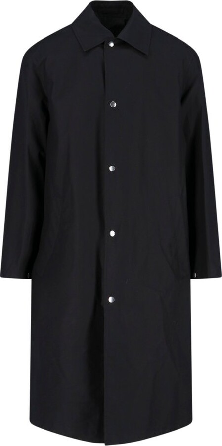 Jil Sander Button-Up Long Coat