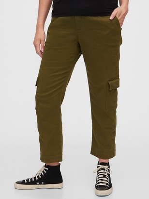maternity cargo work pants