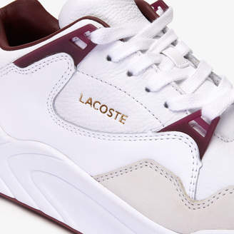 Lacoste Women's Court Slam Two-Tone Leather Sneakers