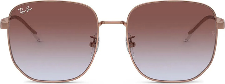 Ray-Ban Geometric-Frame Sunglasses