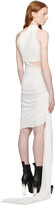 Thumbnail for your product : Rick Owens Lilies White Ophelia Minidress