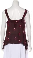 Thumbnail for your product : Anna Sui Floral Sleeveless Blouse