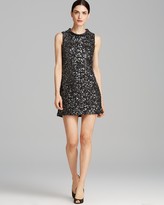 Thumbnail for your product : Rachel Zoe Dress - Cyrus Leather Sequin