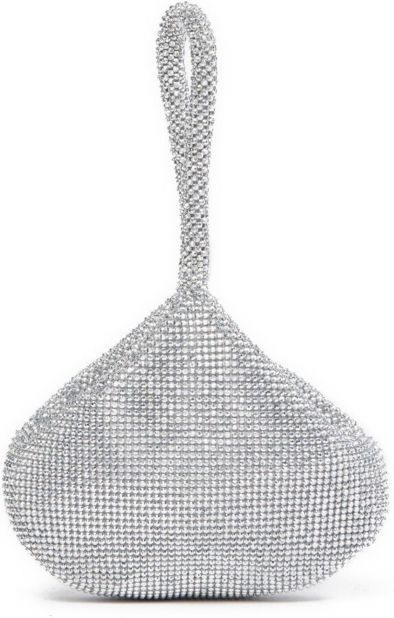 Jessica McClintock Staci Beaded Mesh Wristlet