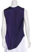 Thumbnail for your product : Raquel Allegra Sleeveless Scoop Neck Top