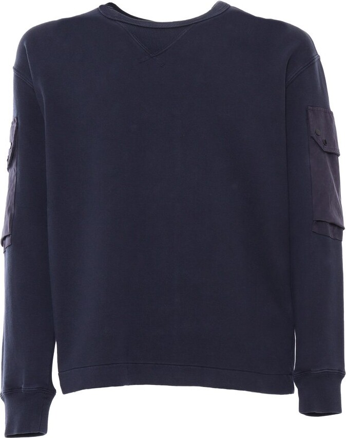 Ten C Long Sleeved Crewneck Sweatshirt