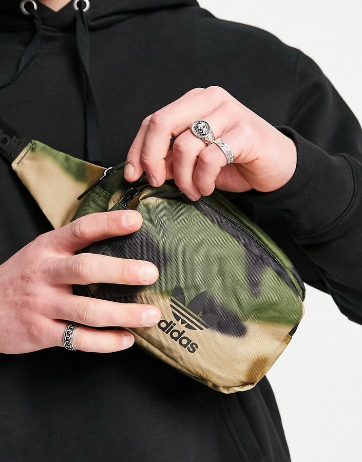 adidas fanny pack in camo print - ShopStyle Bags