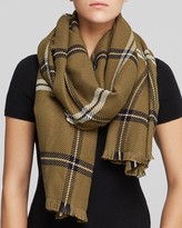 Thumbnail for your product : Aqua Oversized Windowpane Scarf - Bloomingdale's Exclusive