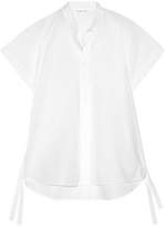 Helmut Lang Shirred Cotton-Poplin Shirt