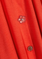 Thumbnail for your product : Paul Smith Coral Wool And Silk Blend Cardigan