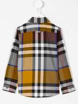Thumbnail for your product : Burberry Kids checked shirt
