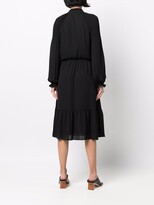 Thumbnail for your product : Lauren Ralph Lauren Long-Sleeve Pleated Smock Dress