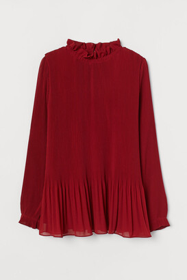 H&M Pleated blouse