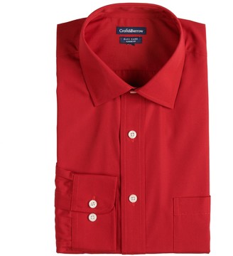 Croft & Barrow Big & Tall Classic-Fit Easy-Care Spread-Collar Dress Shirt