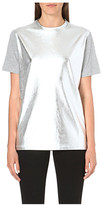 Thumbnail for your product : Diesel Tamal metallic-coated t-shirt